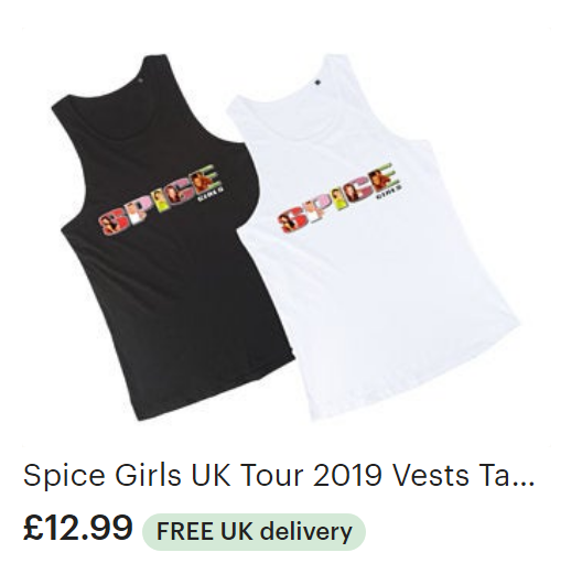 Spice Girls Tanks